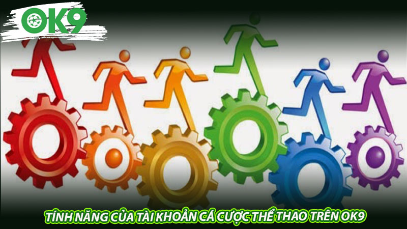 Tính năng của tài khoản cá cược thể thao trên OK9